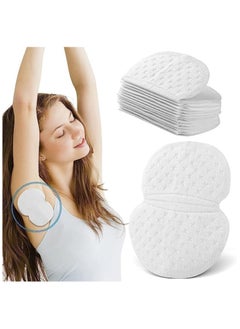 MIRFA Underarm Sweat Patch, Disposable Nonwoven, Anti-Sweat, Comfortable and Relaxing, Soft and Breathable, Invisible Design, Unisex Extra Adhesive, Disposable, Sweat Free Armpit Protection (Pack of 10)  - Image 1