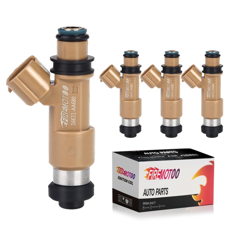 FIREMOTOO Fuel Injectors Pack of 4 12 Holes Compatible with Subaru Impreza 20052011 Forester 20052010 for Saab 92X 20052006 25L - Image 2