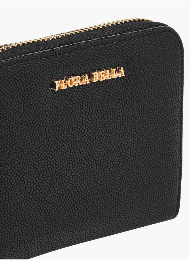 Flora Bella By Shoexpress Textured Zip Around Wallet  - Image 3