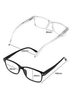 Computer Glasses 2 Pairs Anti Glare Classic Reading Glasses Quality Comfort Glasses for Men and Women - pzsku/Z5D4B3D1D4A2740FCB6CCZ/45/_/1740486708/2499afe2-76d8-4843-8e3e-47d8a5f5ba26