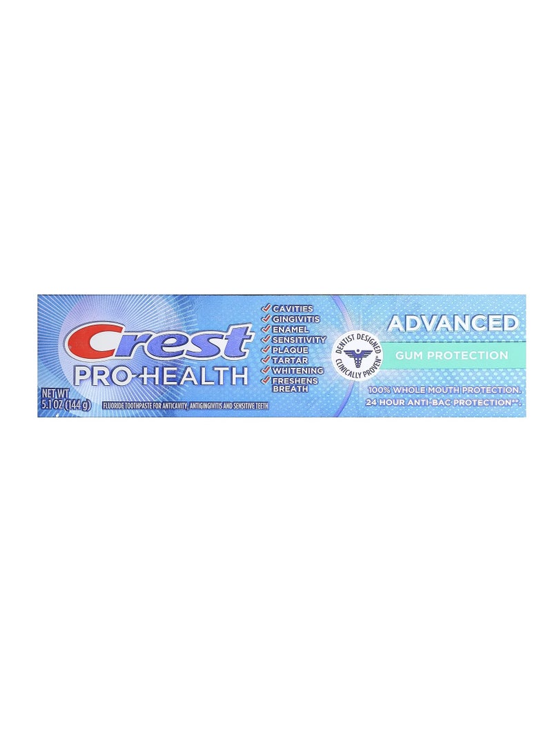 Crest Advanced Gum Protection Fluoride Toothpaste 5.1 oz 144 g