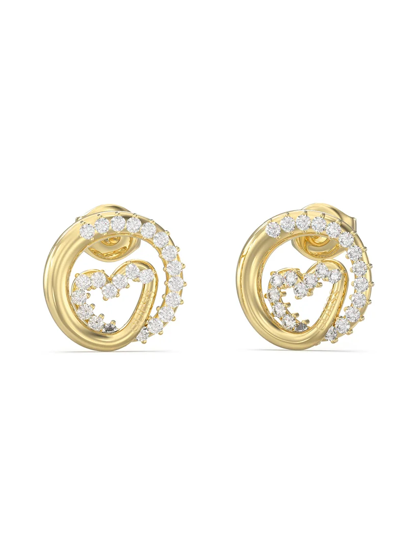 جس Iconique Non-Logo Earrings