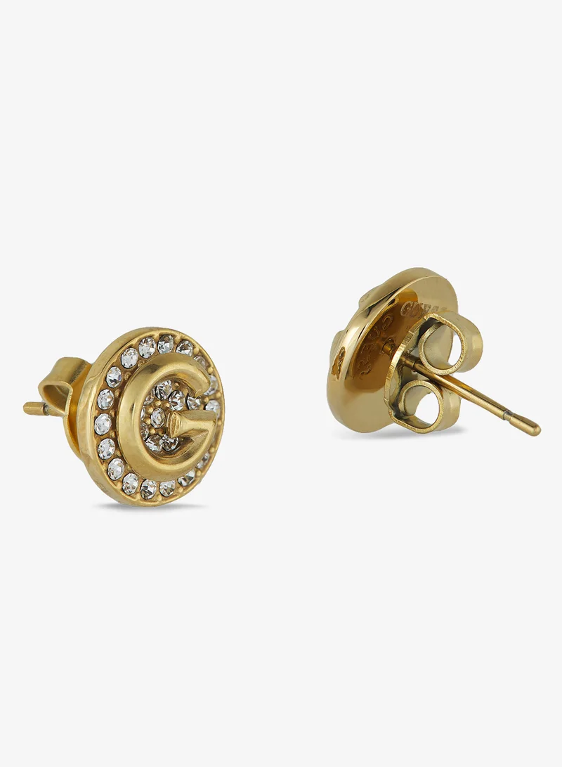 GUESS Iconique Non-Logo Earrings