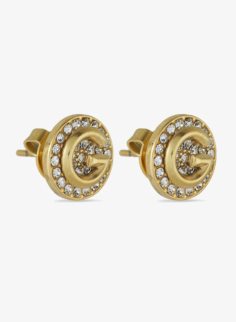 GUESS Iconique Non-Logo Earrings