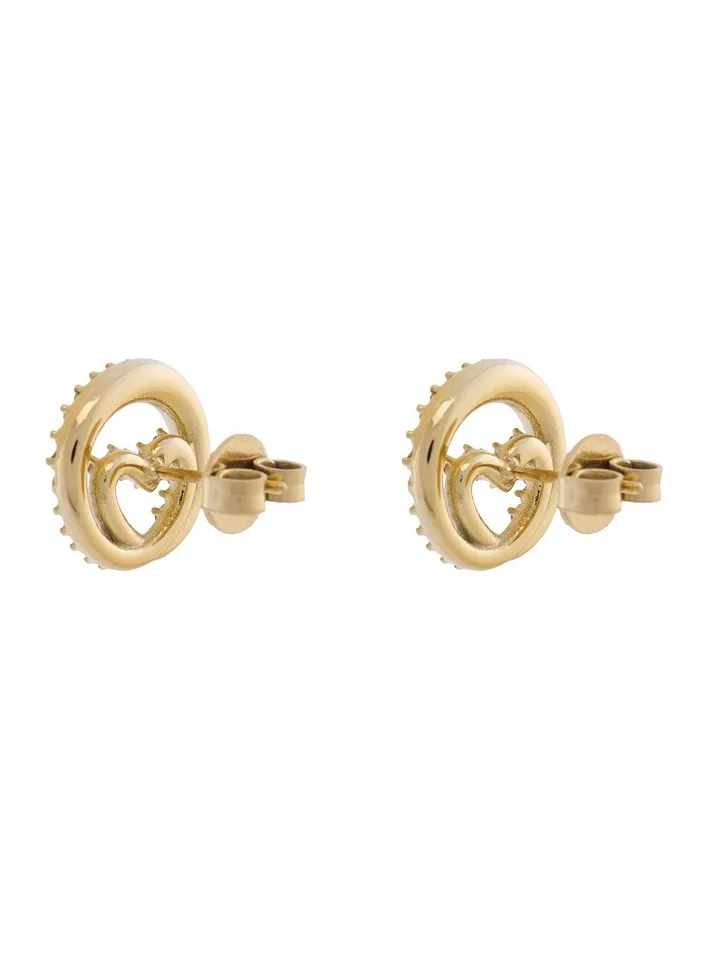 GUESS Iconique Non-Logo Earrings