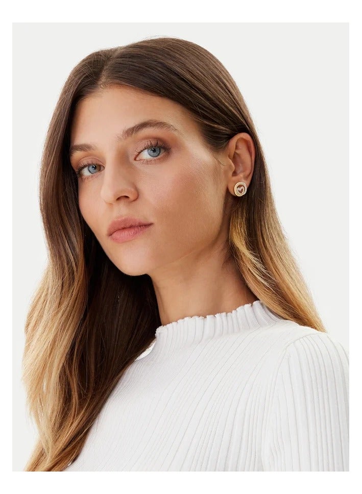 جس أقراط أيقونية بدون شعار - Image 3