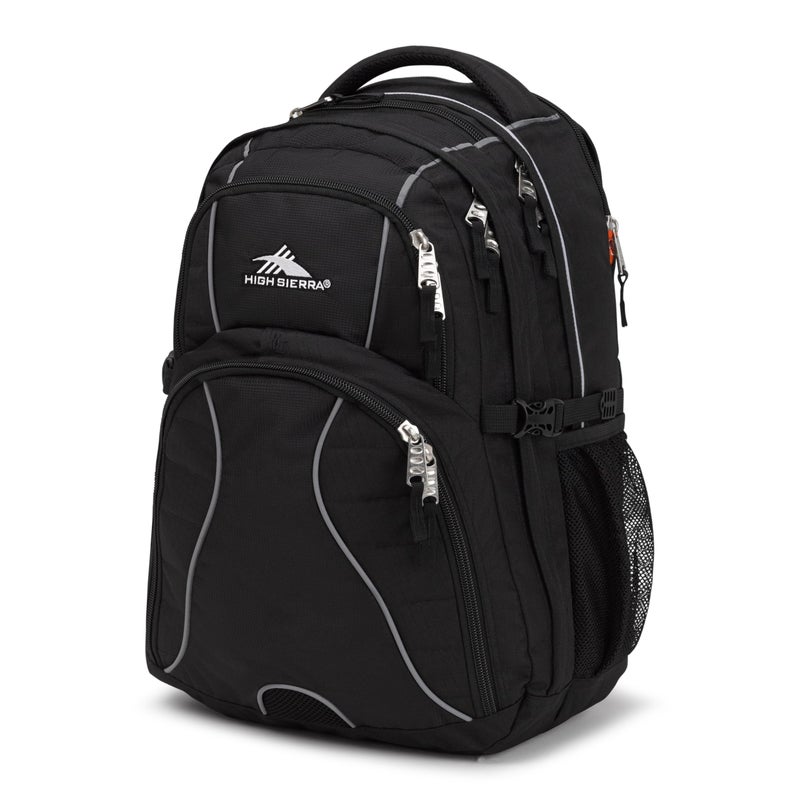 High Sierra Swerve Laptop Backpack Black One Size