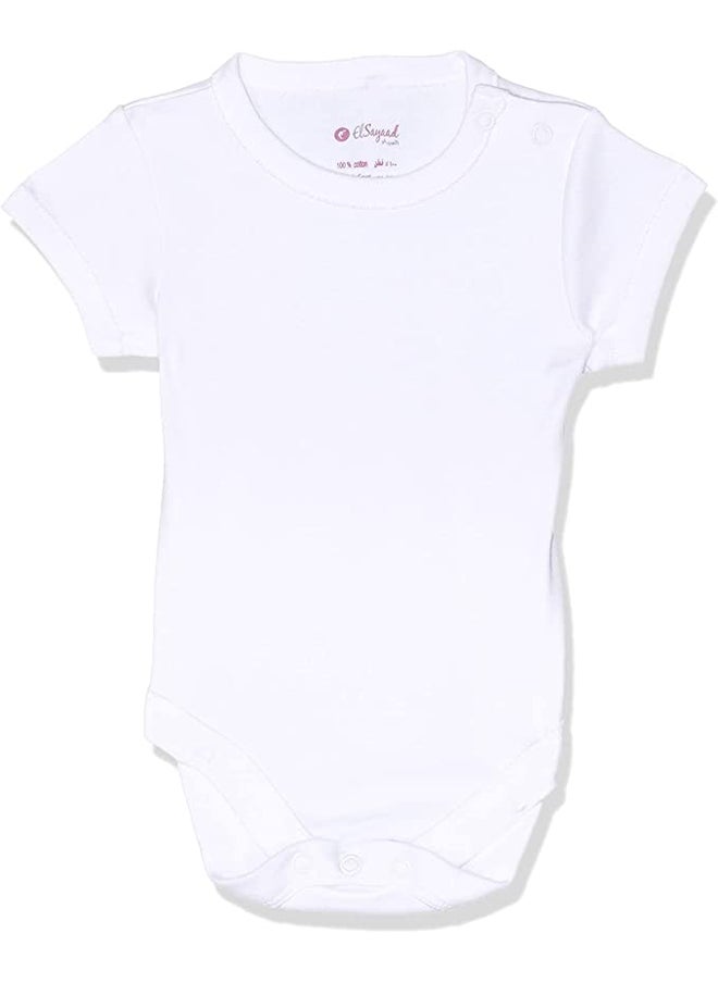 El Sayaad - Baby Half sleeves plain Playsuit - Image 1