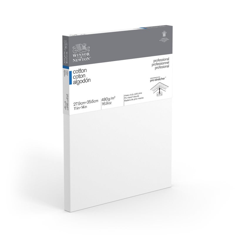 Winsor Newton Winsor & Newton Professional Cotton Canvas, 11" x 14" - Image 1