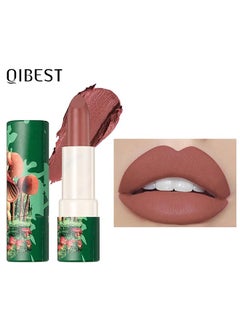 Nude Matte Lipstick, Paper Tube Lipstick Lip Gloss, Long Lasting Waterproof Non-Stick Cup Not Fade, Velvet Smooth Crayon Lip Stain For Women Makeup