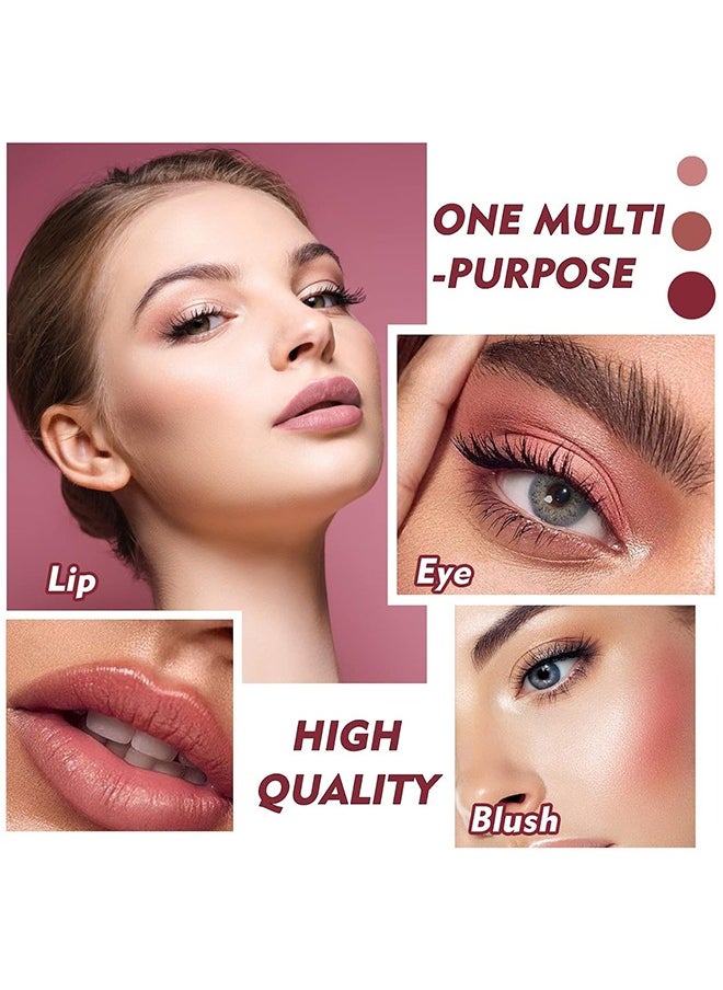 QiBest - Nude Matte Lipstick, Paper Tube Lipstick Lip Gloss, Long Lasting Waterproof Non-Stick Cup Not Fade, Velvet Smooth Crayon Lip Stain For Women Makeup - Image 1