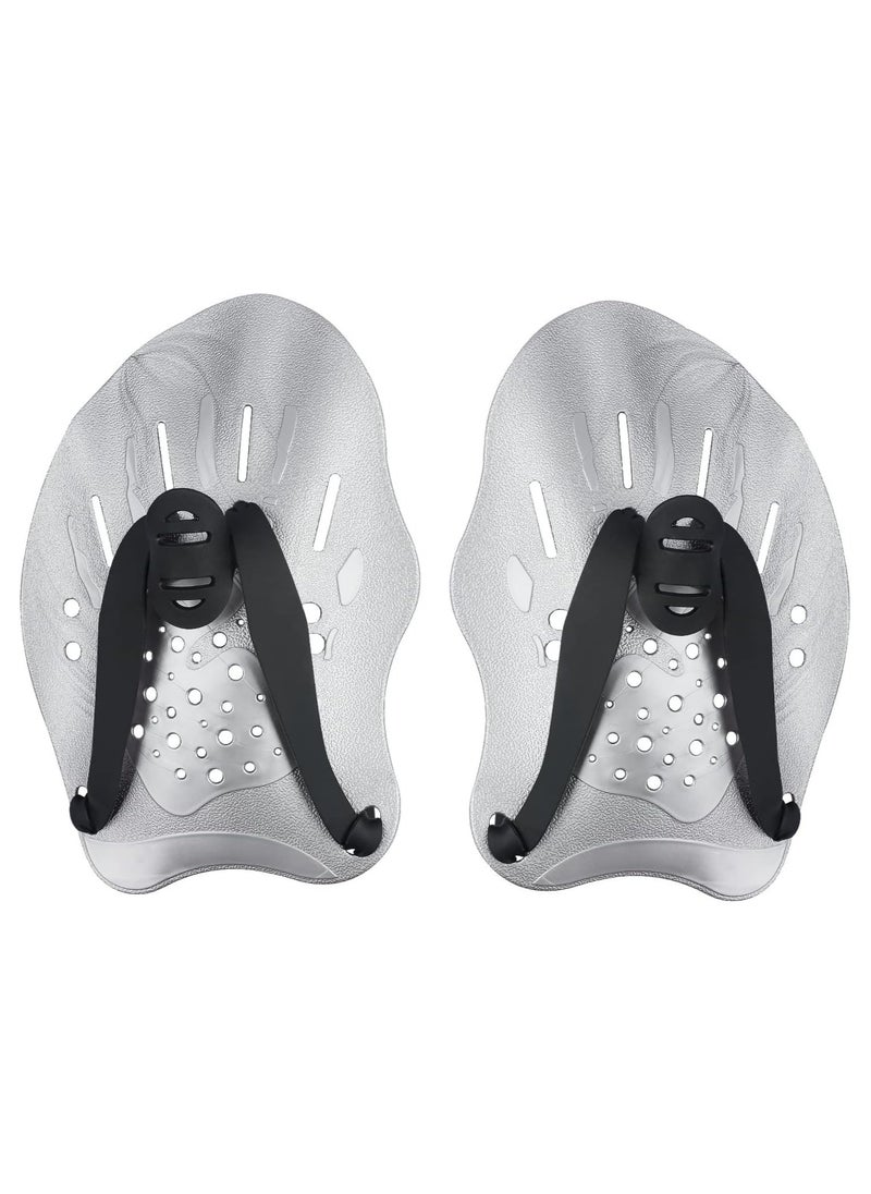Oasisgalore Swim Paddles Hand, Swim Paddles for Lap Swimming, Swimming Equipment for Women Men Children (1 Pair)  - Image 1