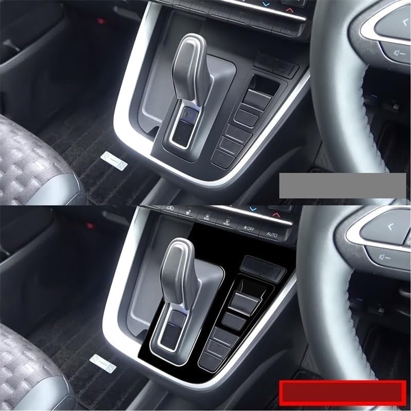 QASULER Car Gear Shift Panel Trim for Toyota Noah Voxy 90 Series - Image 3