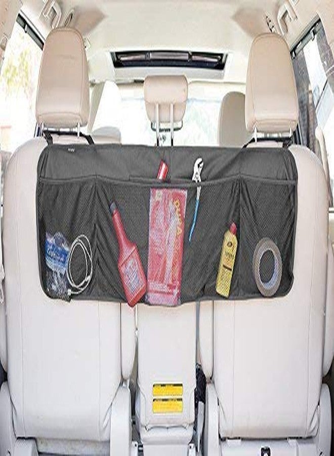 FAGVA Car Back Seat Storage Organizer | Foldable Multi Pocket Storage Holder | Car Back Seat Hanging Bag for Travel Document, Water, Bottle Tablet - Image 1
