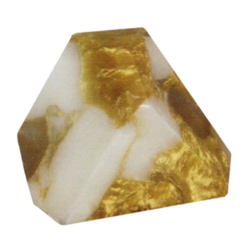 Soaprock Gold in Quartz 6 oz