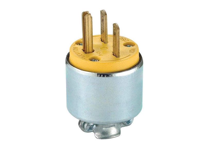 Eaton 2866 15 Amp 250V 6-15 Heavy Duty Grade Armored Plug - Image 1