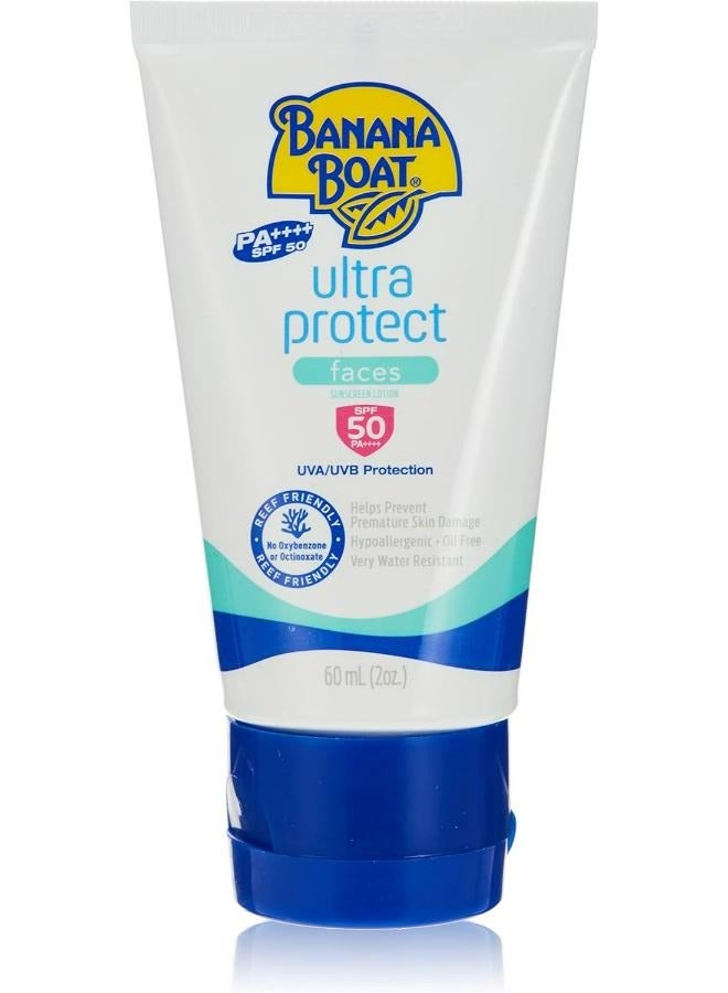 BANANA BOAT Protect Faces Sun Screen Lotion SPF 50 60 ML - Image 3