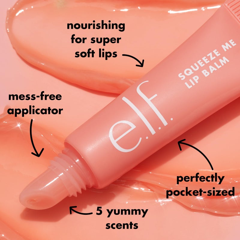 elf e.l.f. Squeeze Me Lip Balm, Moisturizing Lip Balm For A Sheer Tint Of Color, Infused With Hyaluronic Acid, Vegan & Cruelty-free, Vanilla Frosting - Image 5
