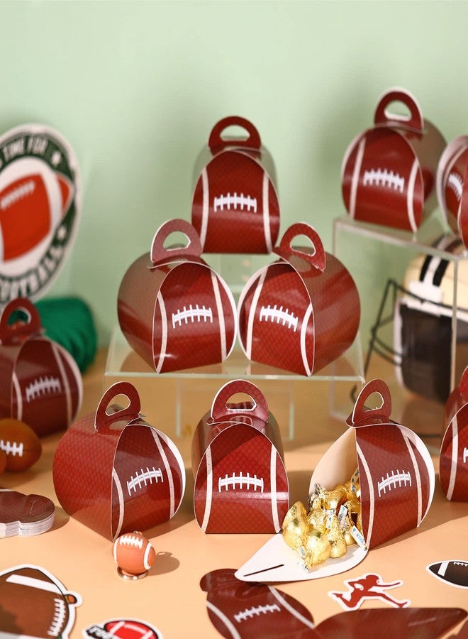 تاوباري مجموعة تاوباري من 36 علبة هدايا بتصميم كرة القدم، مقاس 3 × 3 × 3.5 بوصة، مثالية لحفلات أعياد الميلاد ذات الطابع الرياضي. - Image 4
