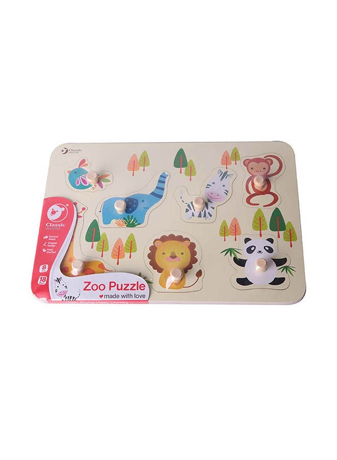 Classic World Zoo Puzzle - Image 1