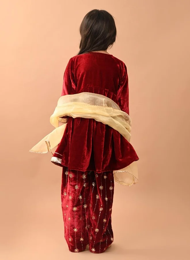 LILPICKS Stylish Kurta Dhoti Set