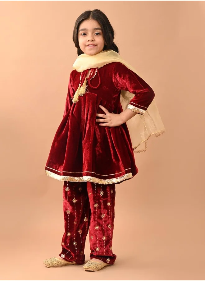 LILPICKS Stylish Kurta Dhoti Set