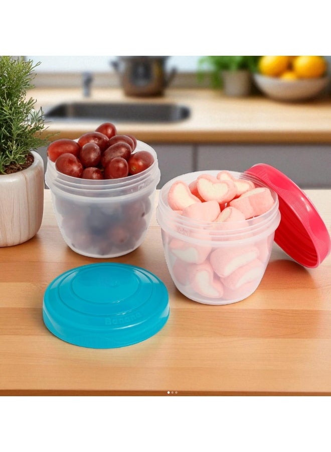 بانانا Banana Pack of 2 Cups Mini Bites 300ml for foods - Image 1