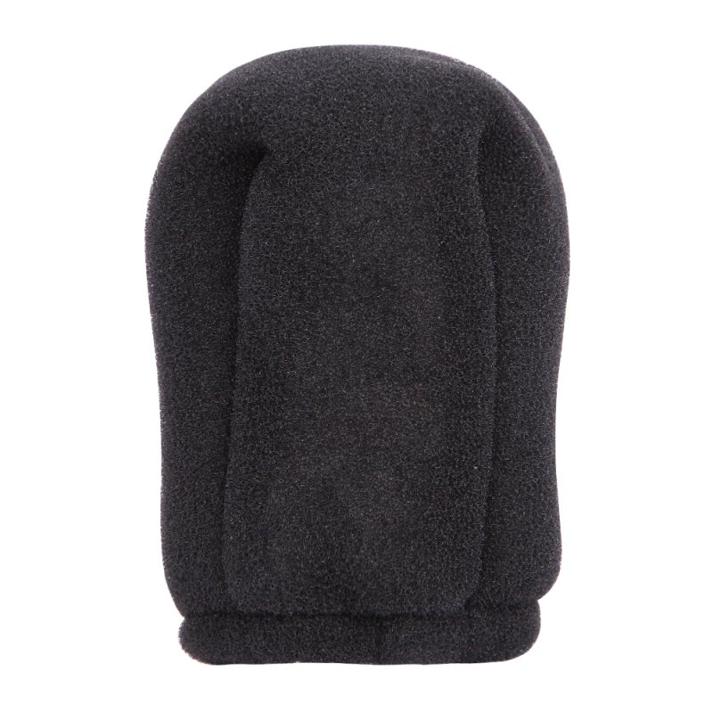 Hair Dryer Wind Cover: Black Soft Anti-scalding Sponge - Universal Fit For Any Size Blow Dryer, Ion-infused Frizz-reducing Fast-drying Attachment For At-home Hair Styling - Image 1