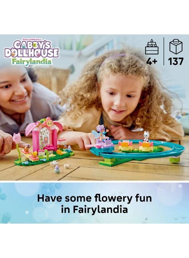 ليغو ‏Gabby's Dollhouse أفعوانية الجنية وحفلة الشاي، لعبة بناء للأطفال بعمر ٤ سنوات وأكثر (١٣٧ قطعة) 11214