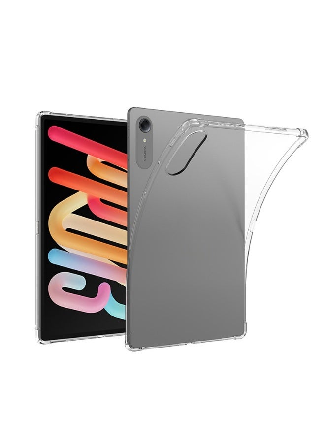 جراب حماية من مادة TPU لجهاز Idea Tab Pro Gen 2 اللوحي، بتصميم شفاف ومزود بحماية ضد السقوط. - Image 2