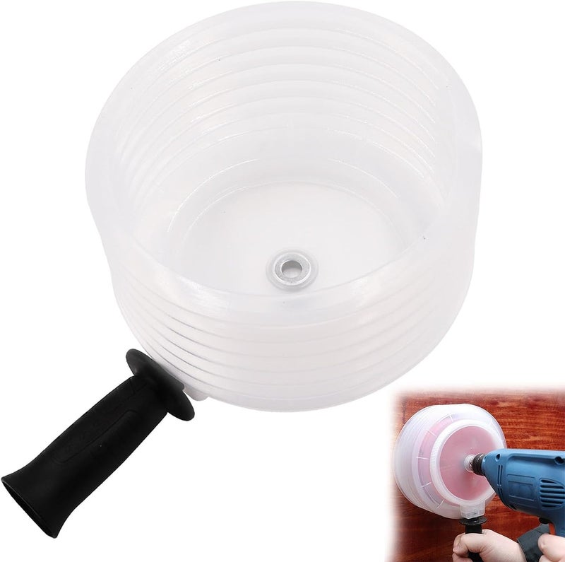 ARQIVO ARQIVO Dust Collection Tool Electric Hammer Drill Dust Collector With 1 Styles Universal Hole Drilling Dust Bowl General Purpose Design Hole Opener Dust Cover Dust Catcher Hole Saw Transparent  - Image 1