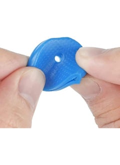 Generic 20 pieces of round key organizer covers, 10 different colors. Each color has two pieces. Its function helps you to quickly distinguish and identify your key and separate similar keys such as home or work keys. It can be a decorative addition to your keys. Easy to install and remove. Flexible, water and fade resistant. The cover is suitable for keys with round, square, triangular or hexagonal heads. The colors are black, white, brown, red, blue, yellow, orange, purple, dark green and light green. 20 pieces  - Image 1