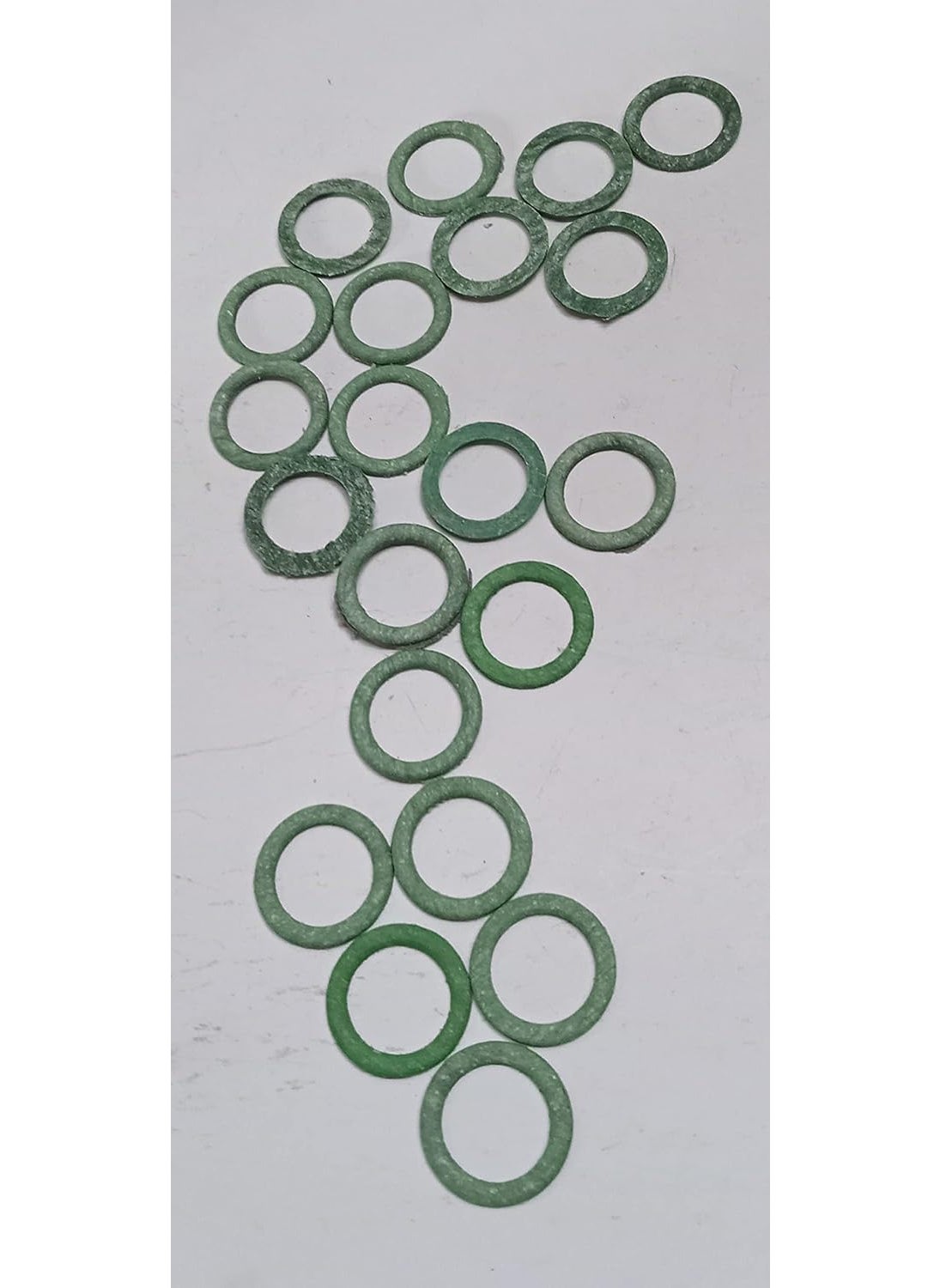 Generic Green Rubber Gasket Washer20Pcs 15 cm  - Image 3