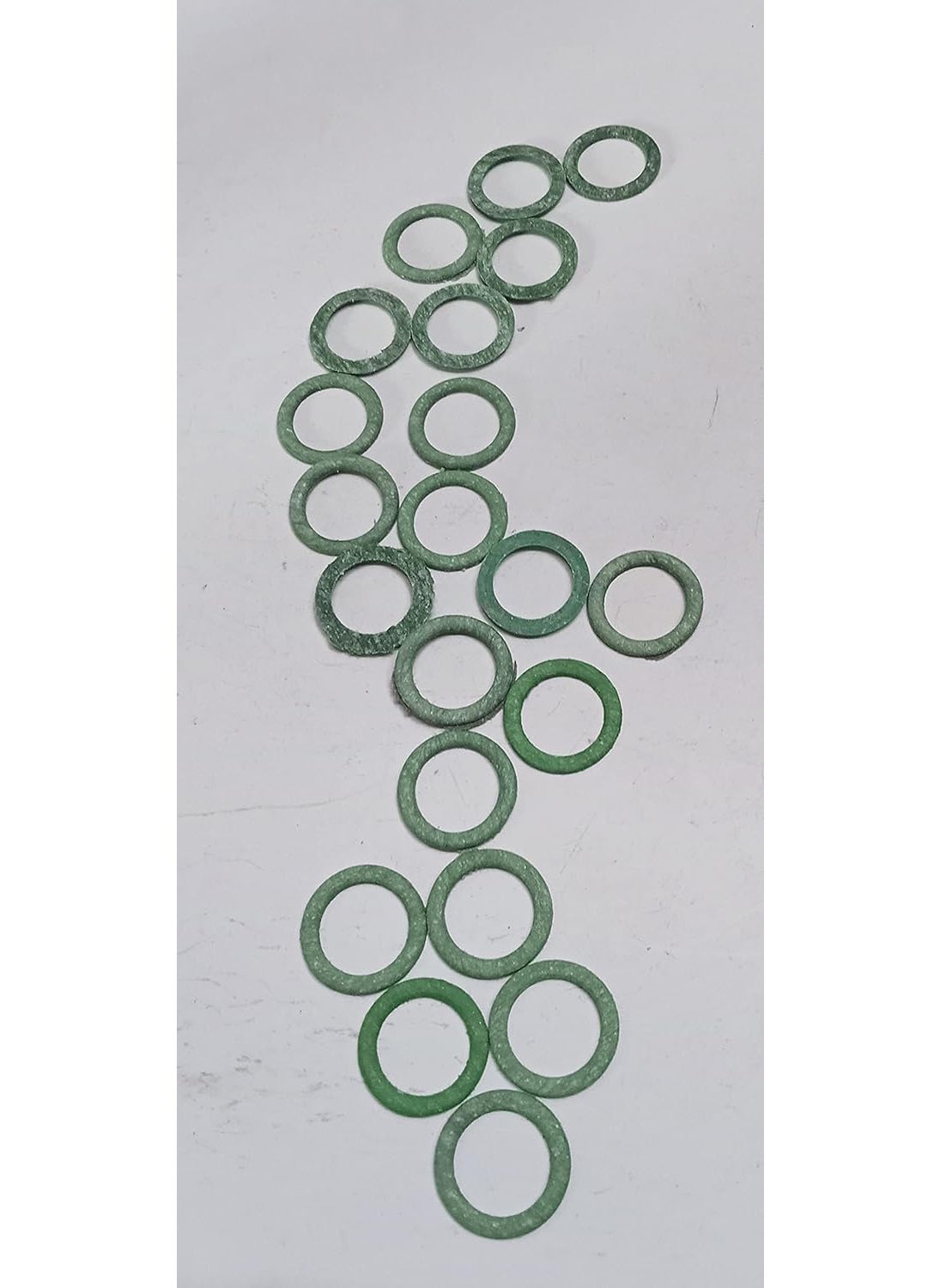 Generic Green Rubber Gasket Washer20Pcs 15 cm  - Image 4