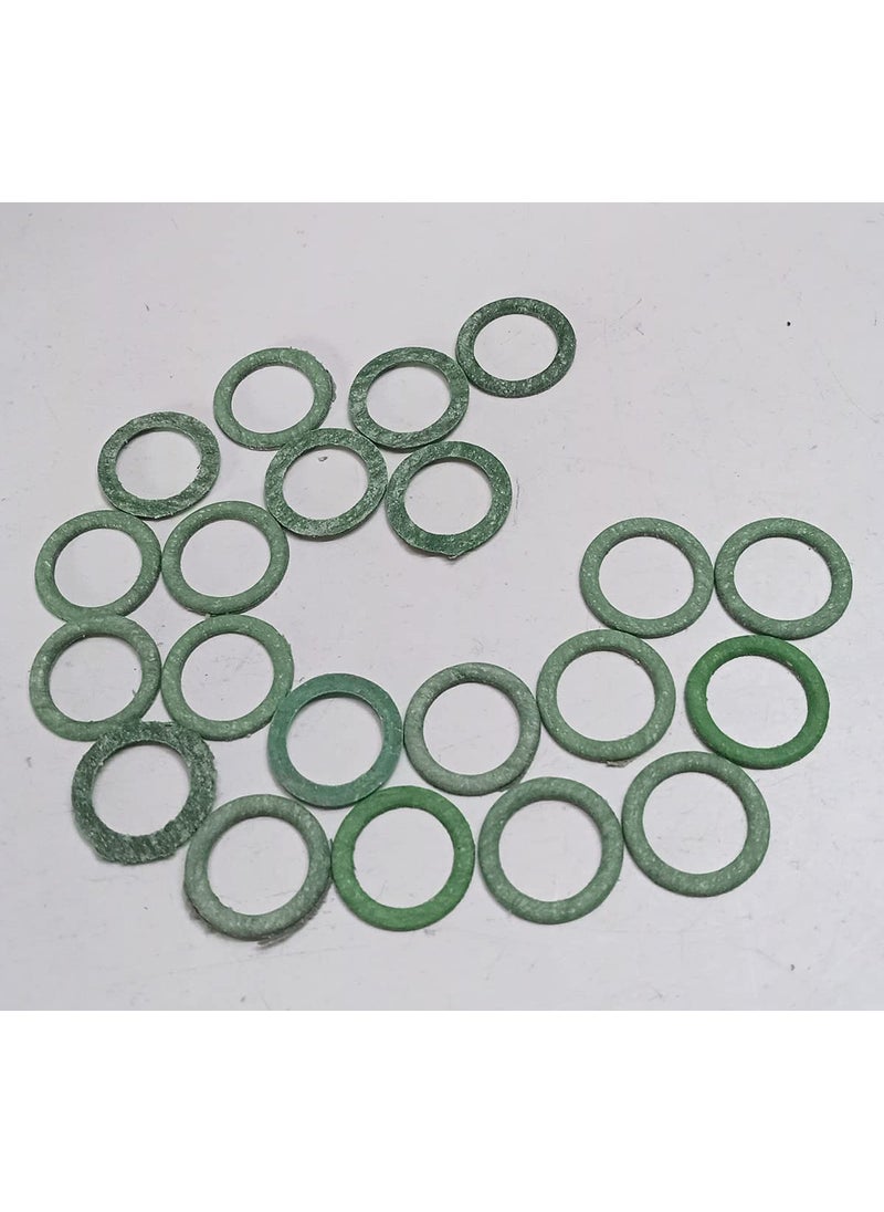 Generic Green Rubber Gasket Washer20Pcs 15 cm  - Image 1
