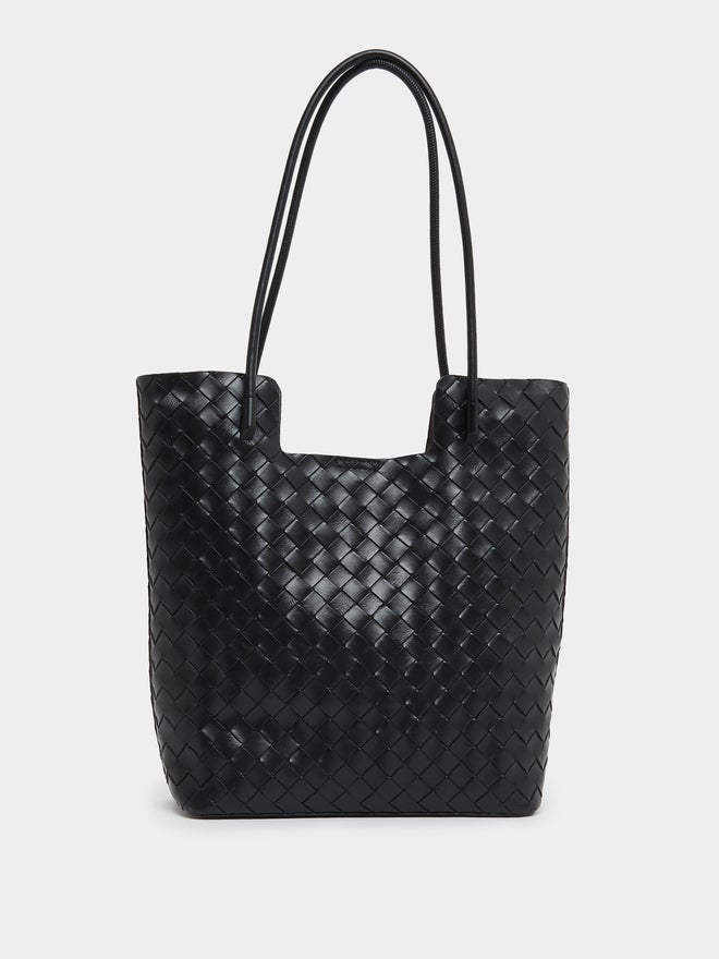 Styli Styli Textured Shoulder Bag with Pouch - Image 2