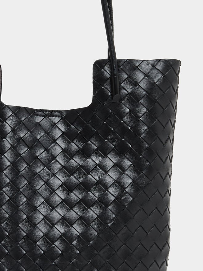 Styli Styli Textured Shoulder Bag with Pouch - Image 3