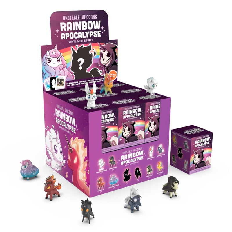 Unstable Games - Unstable Unicorns Vinyl Mini Figures Series Mystery Blind Box - Rainbow Apocalypse - Image 3