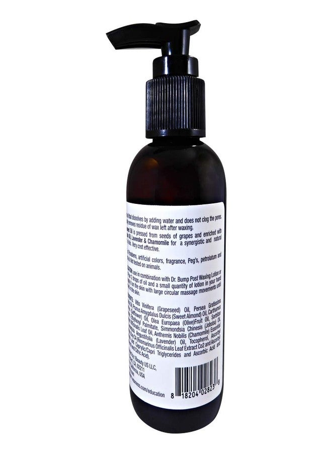 wax necessities زيت واكسنس د. بومب الهيدروفيلك المركز غير المسدود مع زيت بذور العنب، الأفوكادو، البابونج واللافندر 4 أونصات - Image 4