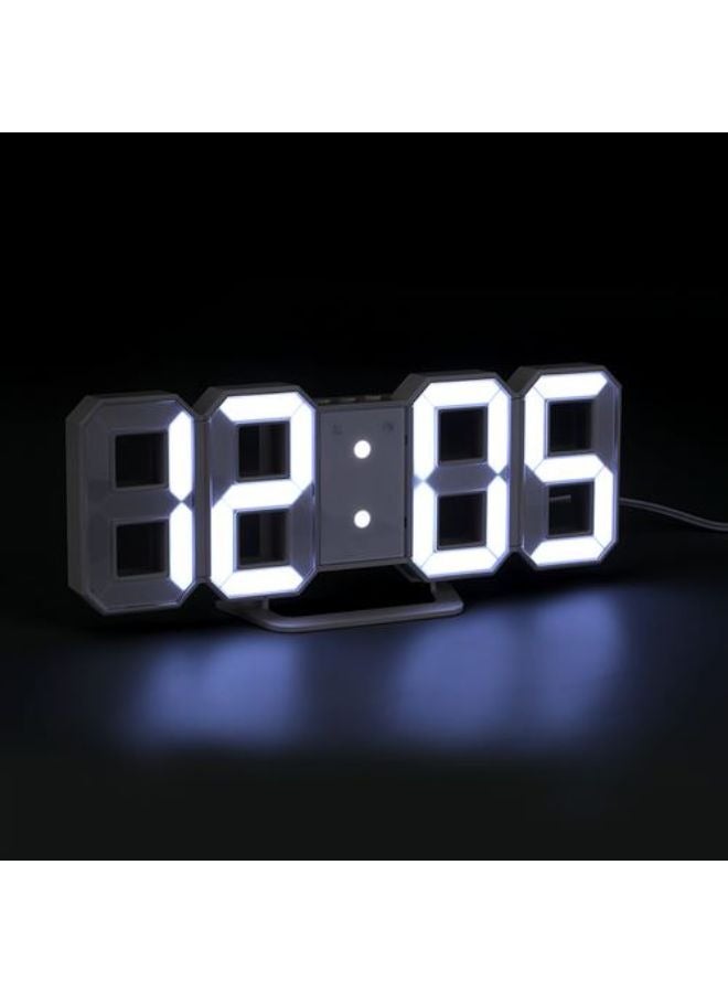Digital Wall Clock Table Desktop Alarm Clock Adjustable Luminance Nightlight For Home Living Room Office  - Image 1