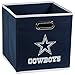 Franklin Sports Franklin Sports Dallas Cowboys Collapsible Storage Bin - NFL Folding Cube Storage Container - Fits Bin Organizers - - Image 2