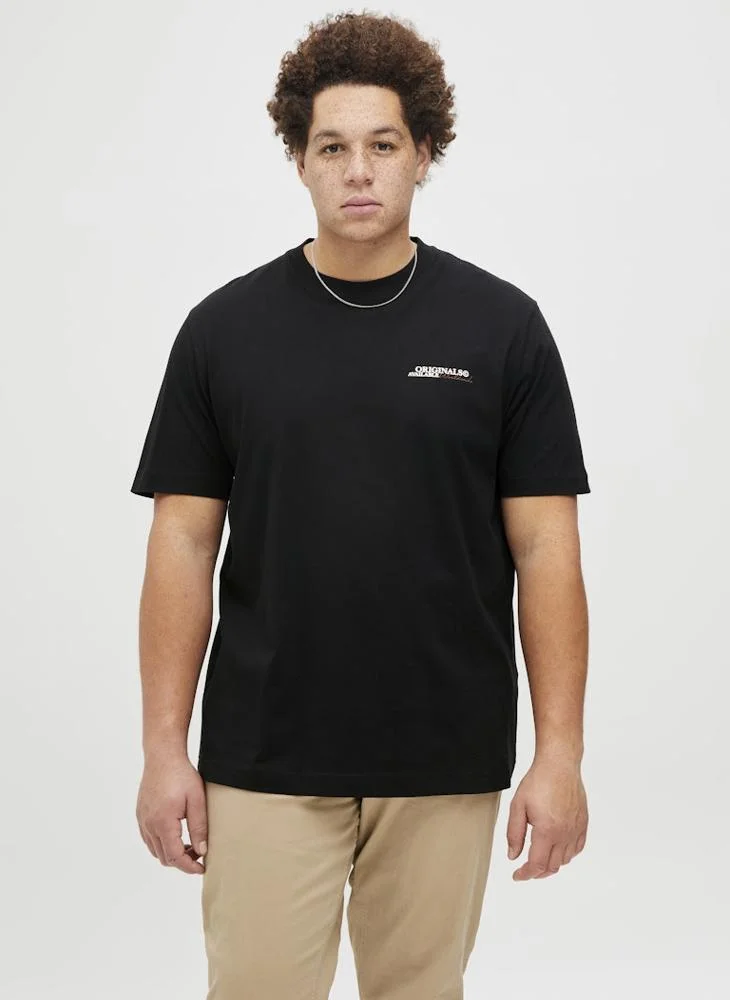 JACK & JONES Logo Crew Neck T-Shirt