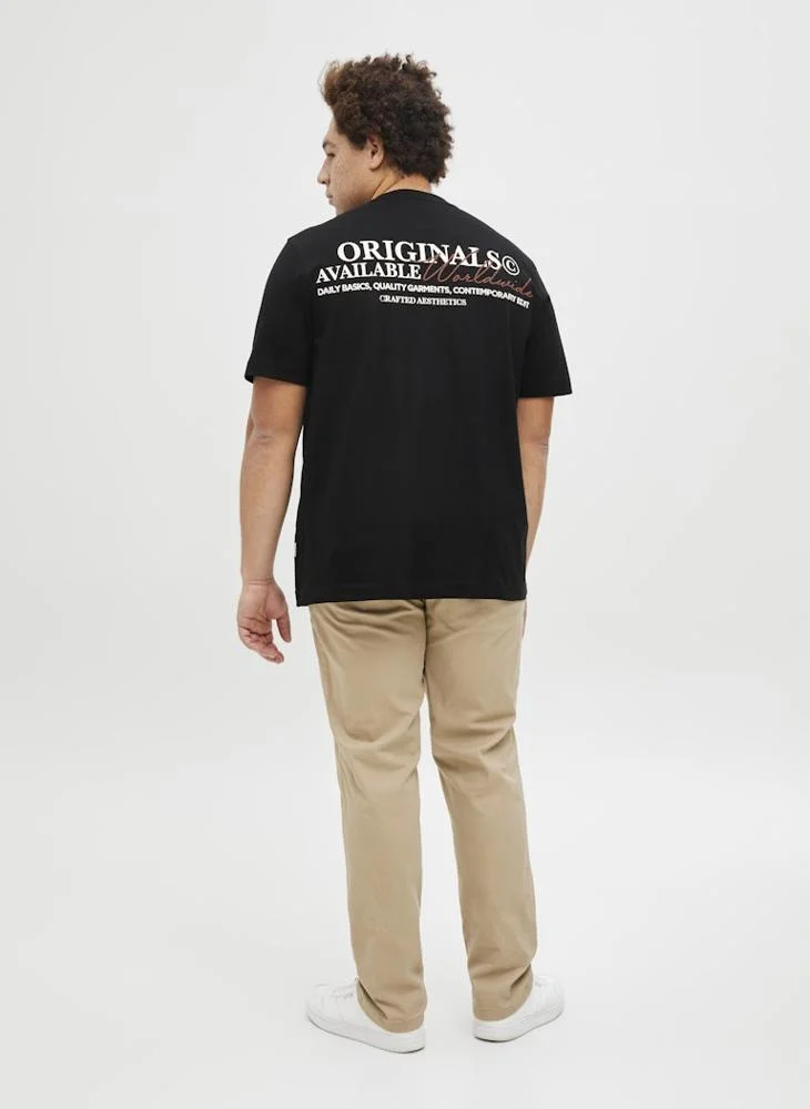 JACK & JONES Logo Crew Neck T-Shirt