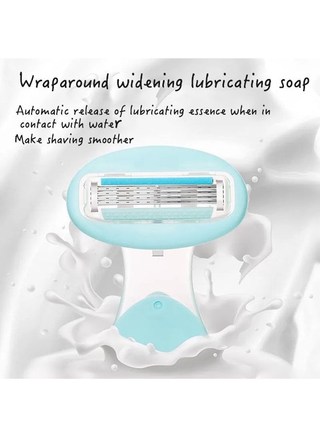 Generic Body Shaving Razor for Sensitive Skin – Gentle Grooming Razor for Men and Women, Non-Irritating Full Body Hair Removal Tool with Aloe Strip, Ideal for Legs, Underarms & Bikini Area  - Image 3