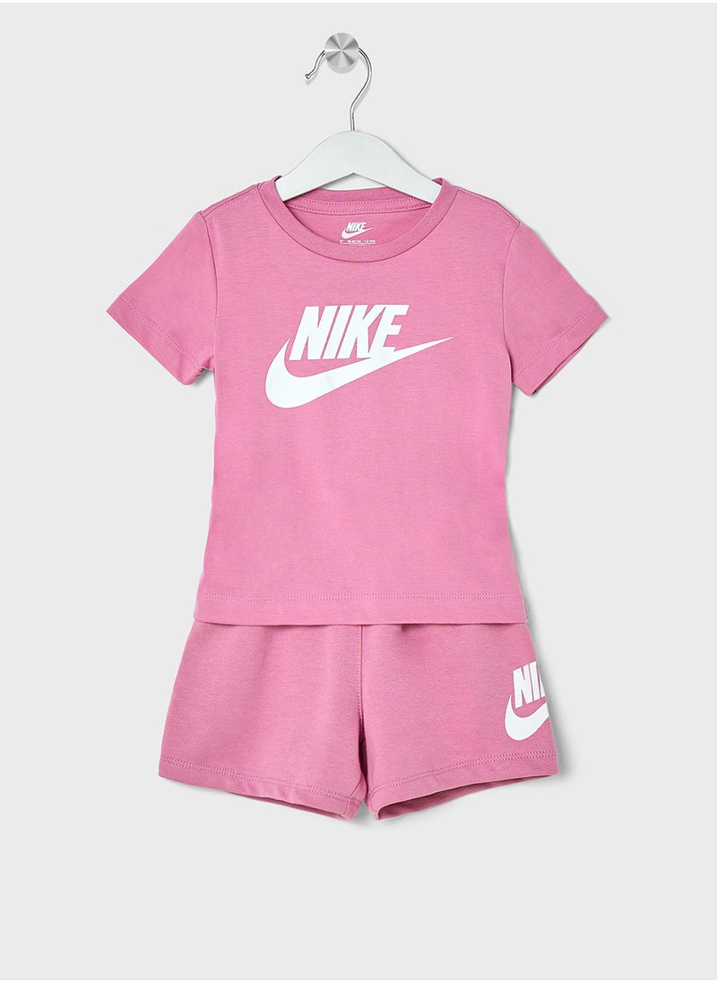 Nike - Kids Club T-Shirt & Shorts Set - Image 1