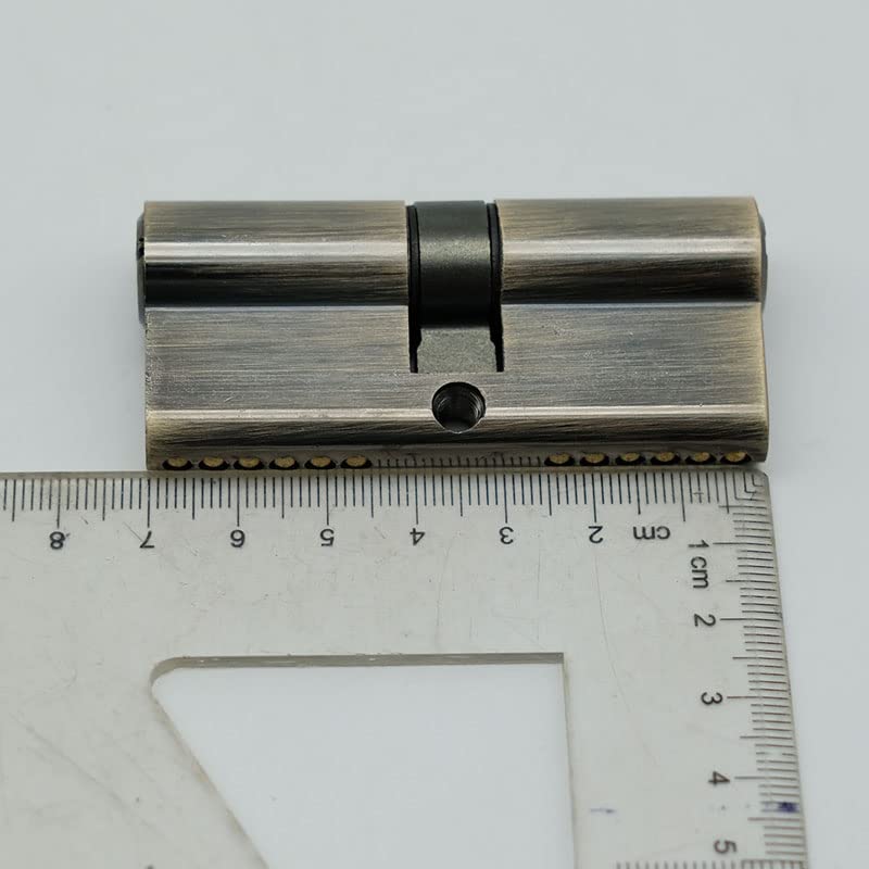 Euro Cylinder Door Lock 70mm 15 Inch Double Key Zinc Alloy Security Lock - Image 3