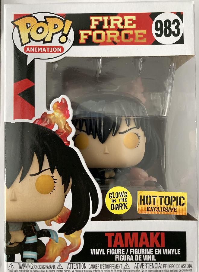 Funko Fire Force Tamaki pop #983 Hot Topic Exclusive - Image 4