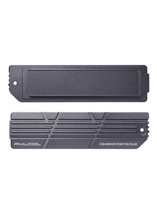 Black Aluminum Heatsink for NVMe SSD Cooling System Heat Dissipation Radiator for PS5 Gaming Accessories Thin SSD Heat Sink - Image 3