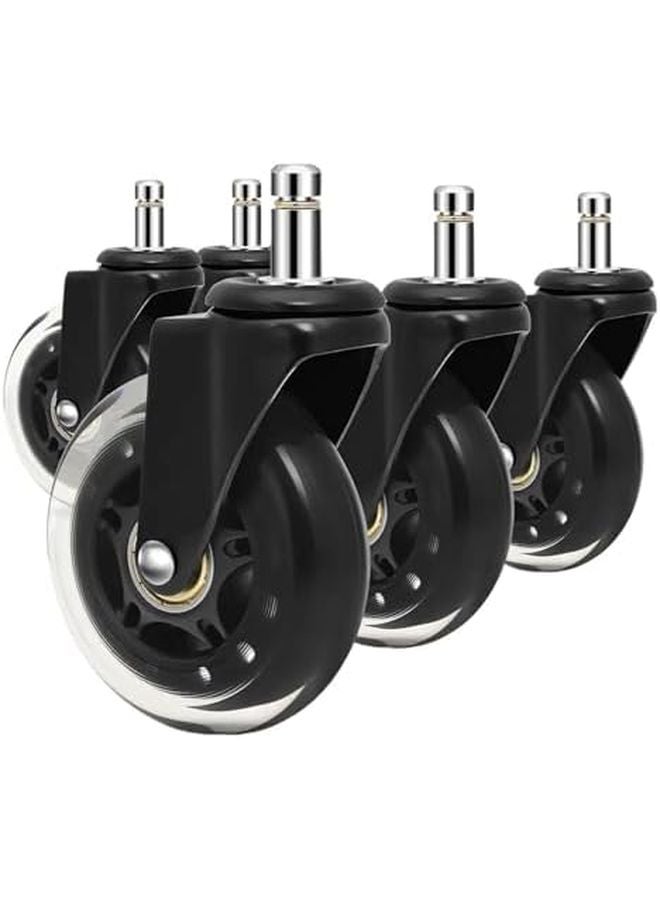 Universal Mute Caster 50KG Wheel 11MM Replacement Office Chair Swivel Rollers - Image 3
