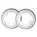 Fasmov 12-Inch Lazy Susan 5/16 Thick Turntable Bearings,Pack of 2 - Image 2